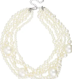 Outlet Bijou Brigitte Collana stratificata - Chunky Pearls