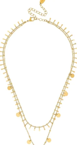 Best Bijou Brigitte Collana stratificata - Classic Plates