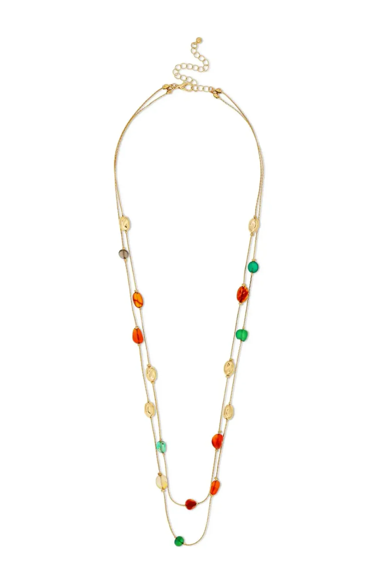 Hot Bijou Brigitte Collana stratificata - Colorful Agate