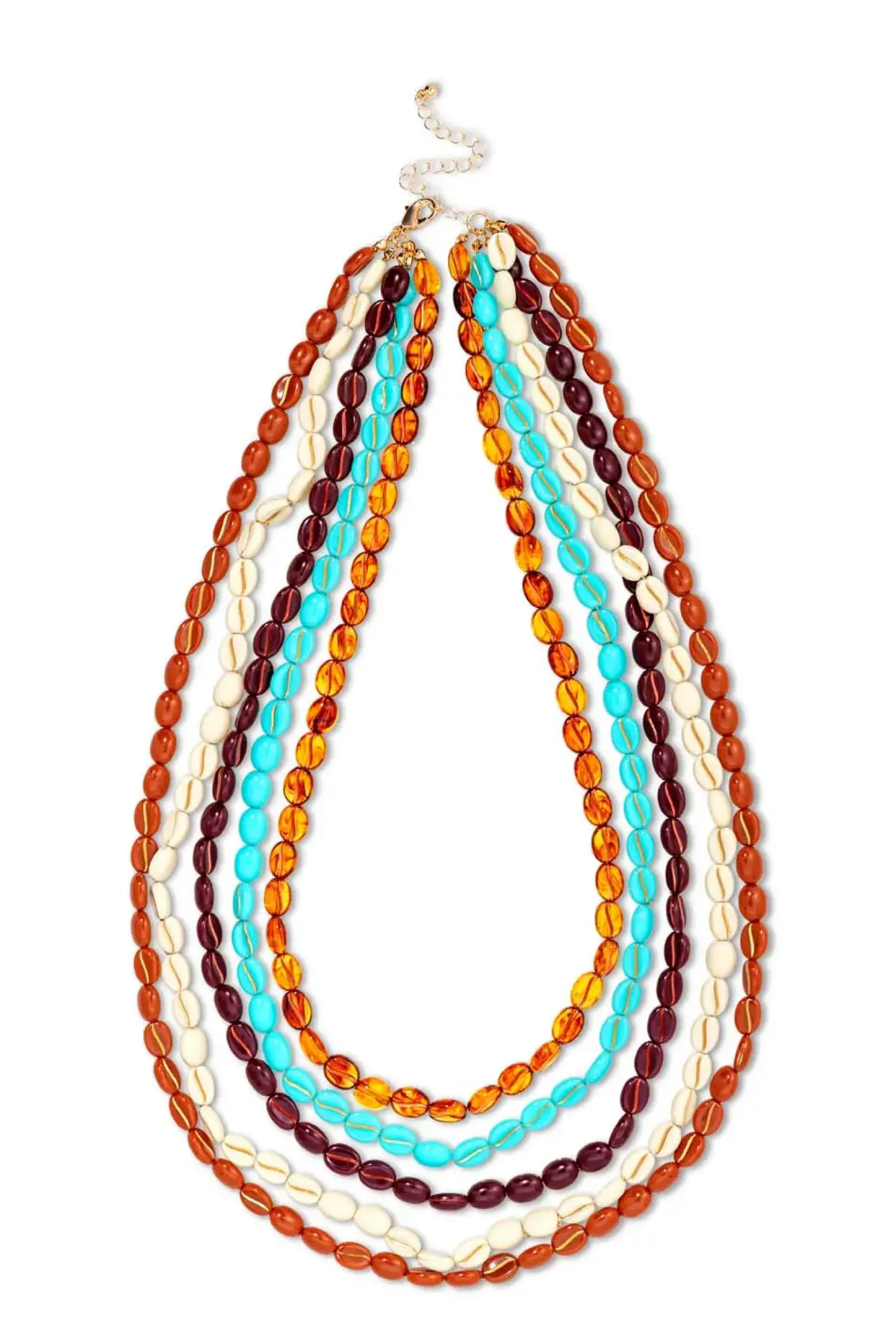 Best Bijou Brigitte Collana stratificata - Colorful Beans