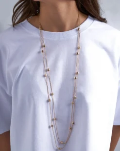 Clearance Bijou Brigitte Collana stratificata - Double Sparkle