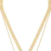 Sale Bijou Brigitte Collana stratificata - Double Cross