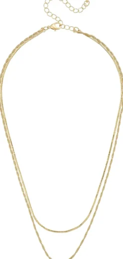 Best Bijou Brigitte Collana stratificata - Double Twist
