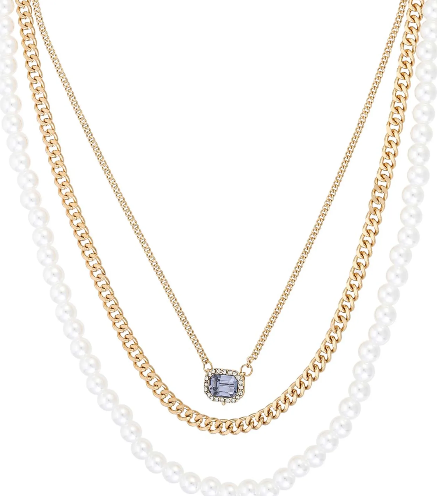 New Bijou Brigitte Collana stratificata - Elegant Crystal