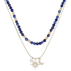 Sale Bijou Brigitte Collana stratificata - Fine Blue