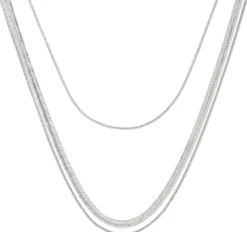 Hot Bijou Brigitte Collana stratificata - Fine Steel