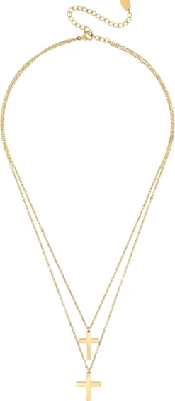 Bijou Brigitte Collana stratificata - Glossy Cross