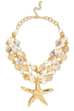 New Bijou Brigitte Collana stratificata - Golden Ocean