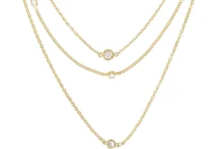 Outlet Bijou Brigitte Collana stratificata - Golden Sparkle