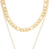 Bijou Brigitte Collana stratificata - Golden Mystic