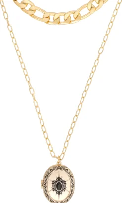 Bijou Brigitte Collana stratificata - Golden Mystic