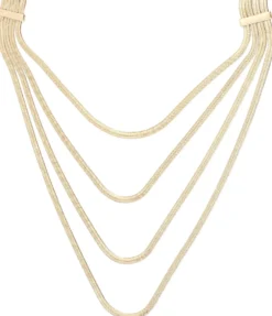 Discount Bijou Brigitte Collana stratificata - Golden Layers