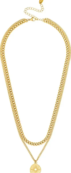 Online Bijou Brigitte Collana stratificata - Golden Compass