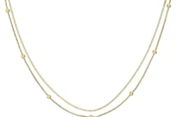 Sale Bijou Brigitte Collana stratificata - Golden Esteem