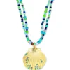 Outlet Bijou Brigitte Collana stratificata - Green Glass