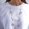 Bijou Brigitte Collana stratificata - Hammered Circles