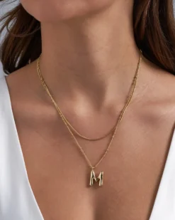 Online Bijou Brigitte Collana stratificata - Initial M