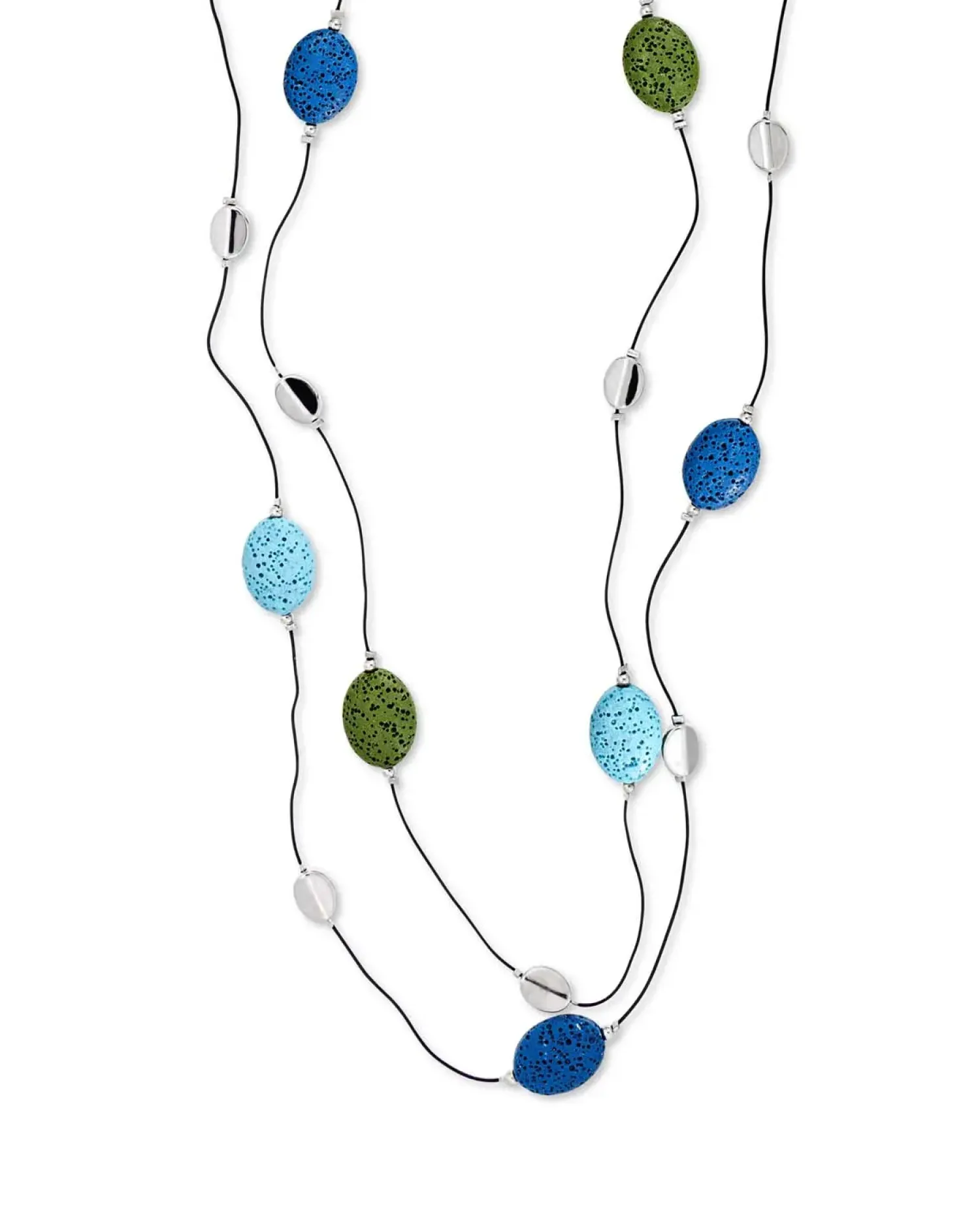 Discount Bijou Brigitte Collana stratificata - Lava Ovals