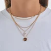 Online Bijou Brigitte Collana stratificata - Leo Heart