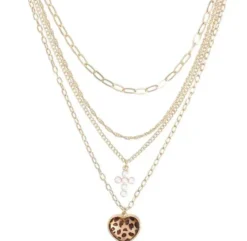 Online Bijou Brigitte Collana stratificata - Leo Heart