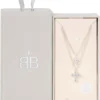 Discount Bijou Brigitte Collana stratificata - Luminous Cross