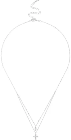 Discount Bijou Brigitte Collana stratificata - Luminous Cross