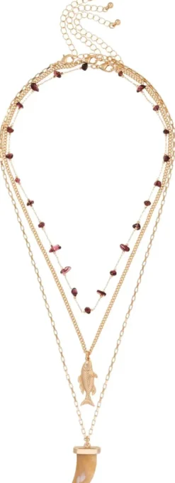 Best Bijou Brigitte Collana stratificata - Marine Mystique