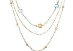 Bijou Brigitte Collana stratificata - Nature Stone