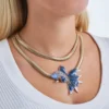 Clearance Bijou Brigitte Collana stratificata - Ocean Sparkle