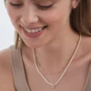 Online Bijou Brigitte Collana stratificata - Pearly Perfection
