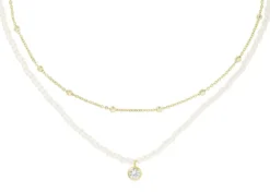 Online Bijou Brigitte Collana stratificata - Pearly Perfection