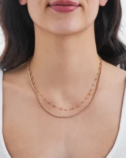 Best Bijou Brigitte Collana stratificata - Perfect Sparkle