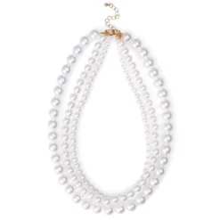 Sale Bijou Brigitte Collana stratificata - Pure Pearl