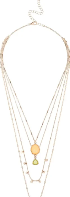 Outlet Bijou Brigitte Collana stratificata - Rhinestone Shine