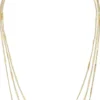 Clearance Bijou Brigitte Collana stratificata - Shiny Gold