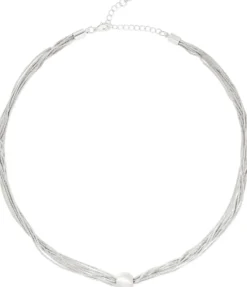 Discount Bijou Brigitte Collana stratificata - Soft Silver