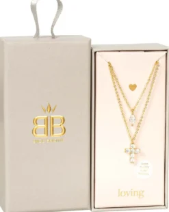 Outlet Bijou Brigitte Collana stratificata - Sparkling Cross
