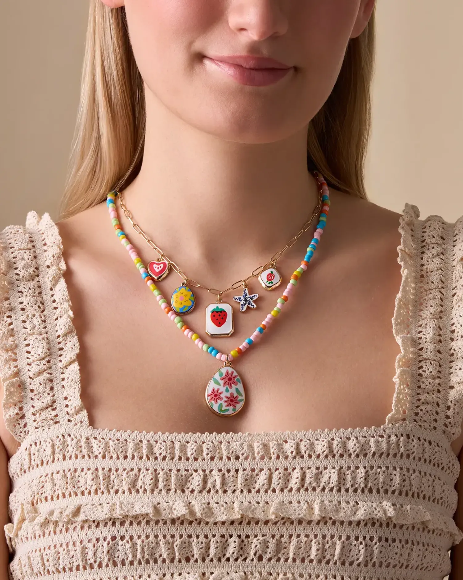 Online Bijou Brigitte Collana stratificata - Summer Charms