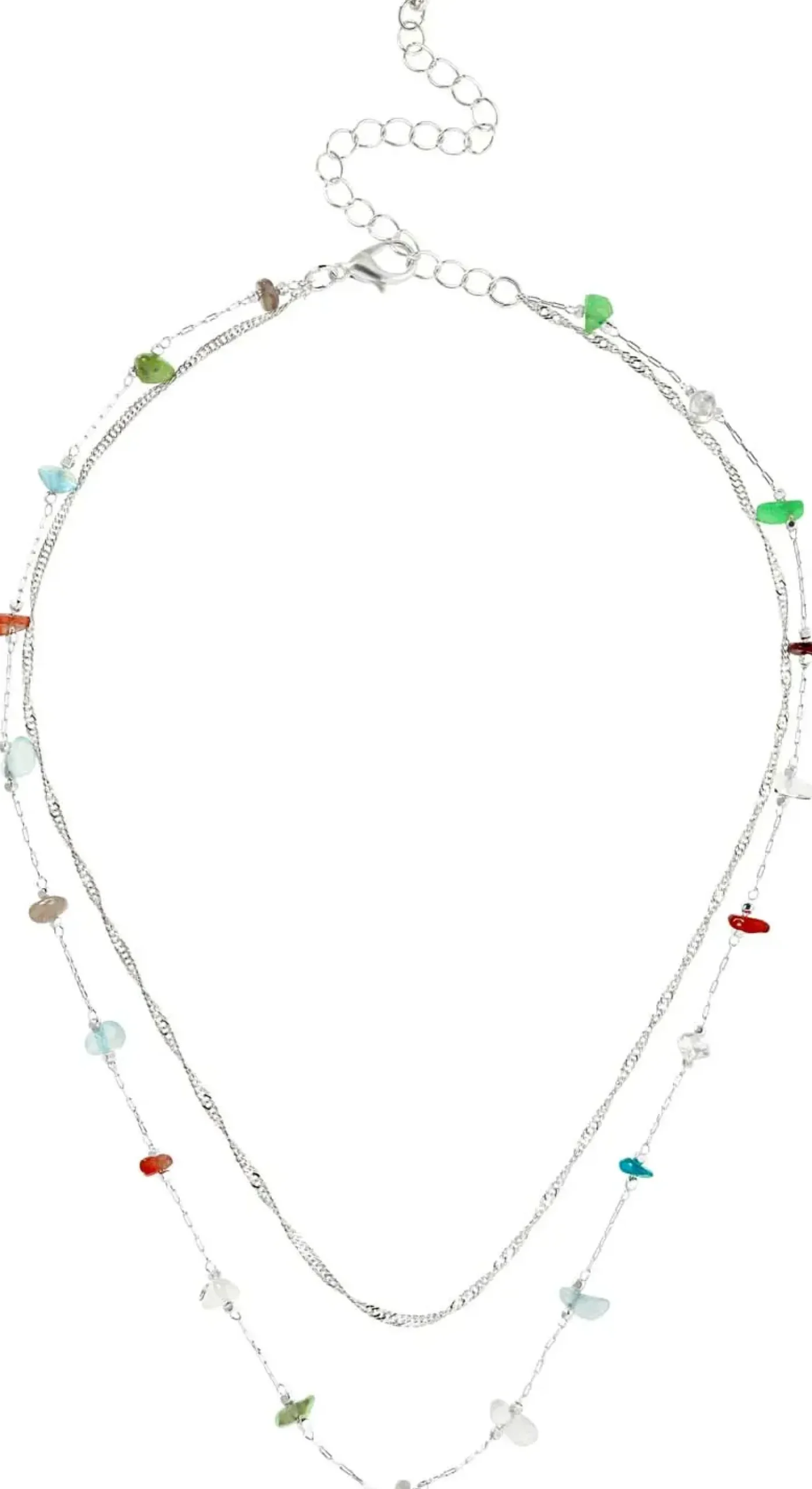 Clearance Bijou Brigitte Collana stratificata - Summer Aventurine