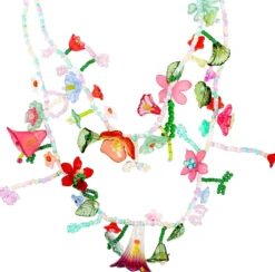 Online Bijou Brigitte Collana stratificata - Vibrant Flowers