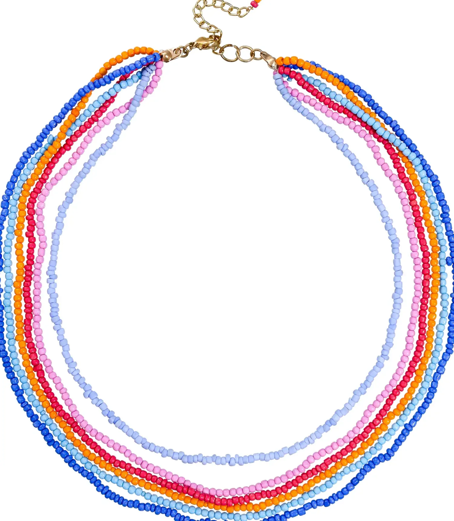 Clearance Bijou Brigitte Collana stratificata - Vibrant Rows
