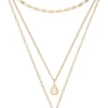 Sale Bijou Brigitte Collana stratificata - White Pendants