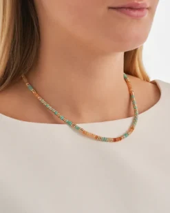 Clearance Bijou Brigitte Collana - Summer Aventurine