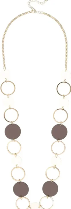 New Bijou Brigitte Collana - Taupe Shine