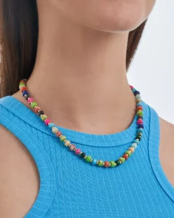 Online Bijou Brigitte Collana - Vibrant Turquoise