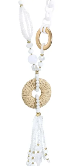 Sale Bijou Brigitte Collana - White Beads