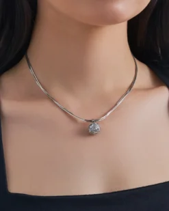 Bijou Brigitte Collana - Zirconia Ball