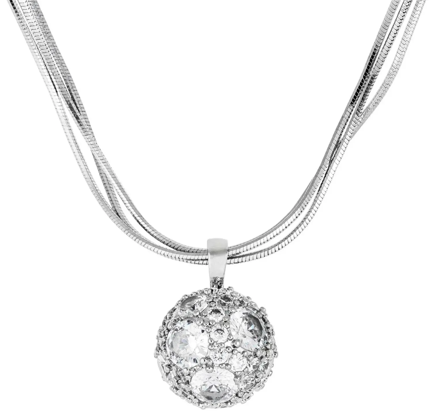 Bijou Brigitte Collana - Zirconia Ball