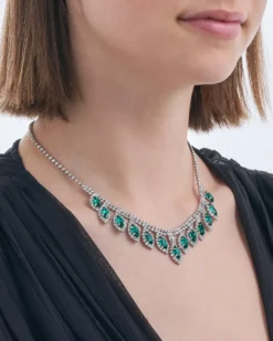 Bijou Brigitte Collier - Forest Green