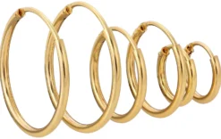 Sale Bijou Brigitte Creole - Set of Gold